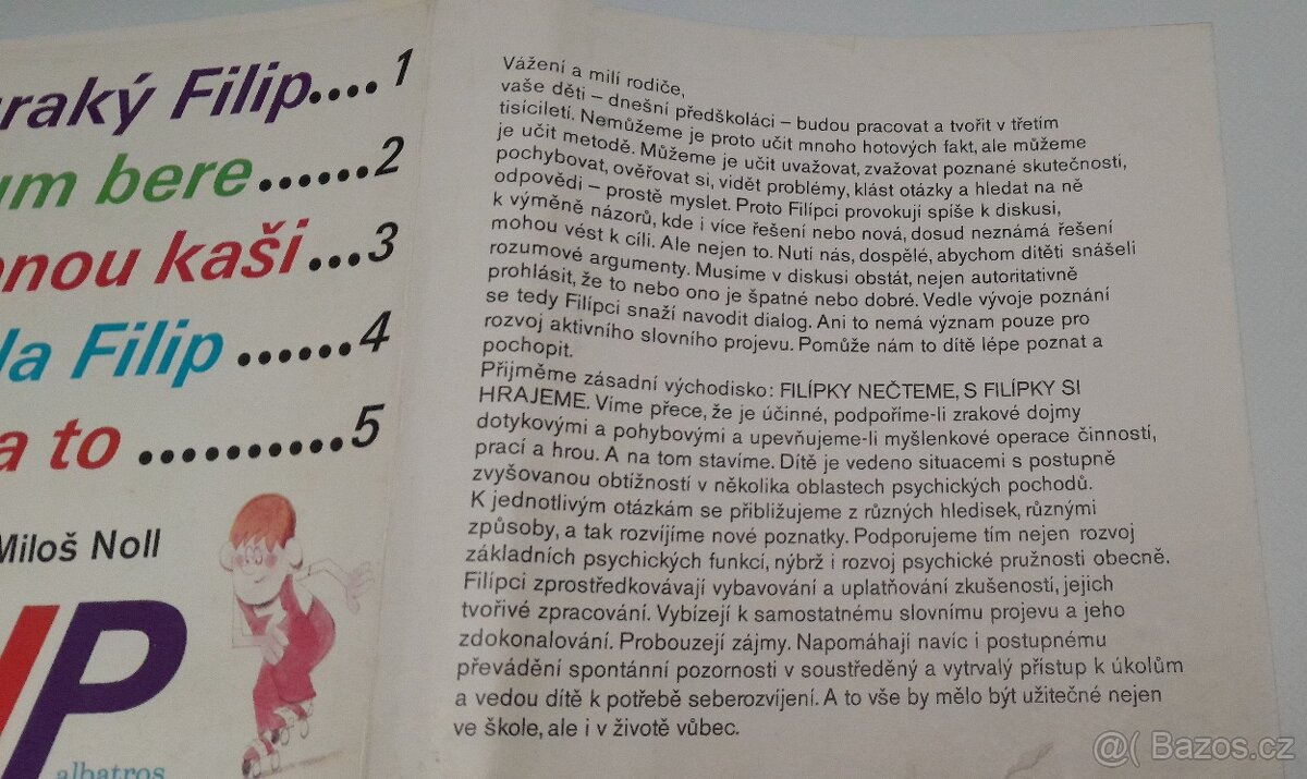 5x Filip - 5 brožovaných knížek pro předškoláky - 2