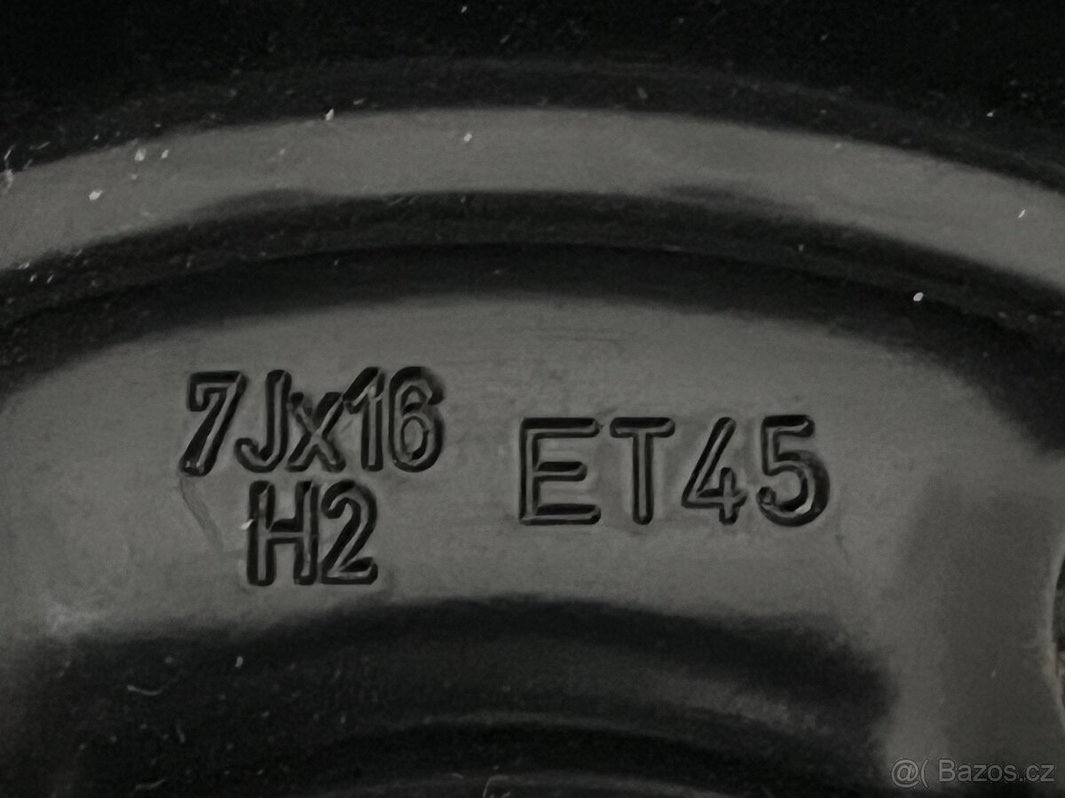 Sada 4x plech disk R16 ET 45 - 2