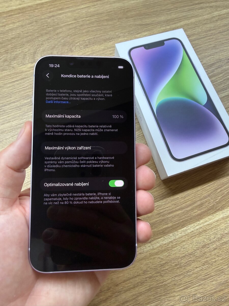 iPhone 14, 128GB, Purple - 100 stav - 2