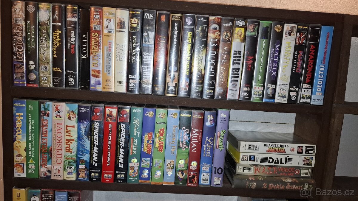 Videokazety, - 2