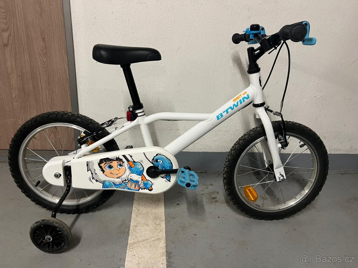 Dětské kolo B’Twin 100 Inuit 14" 3–5 let + kolečka - 2