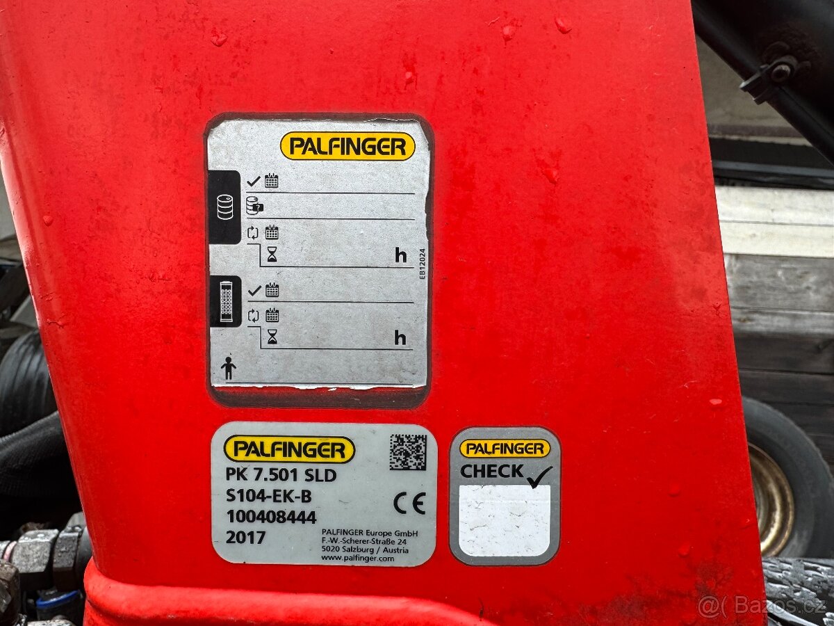 Hydraulická ruka Palfinger PK7.501 SLD - 2