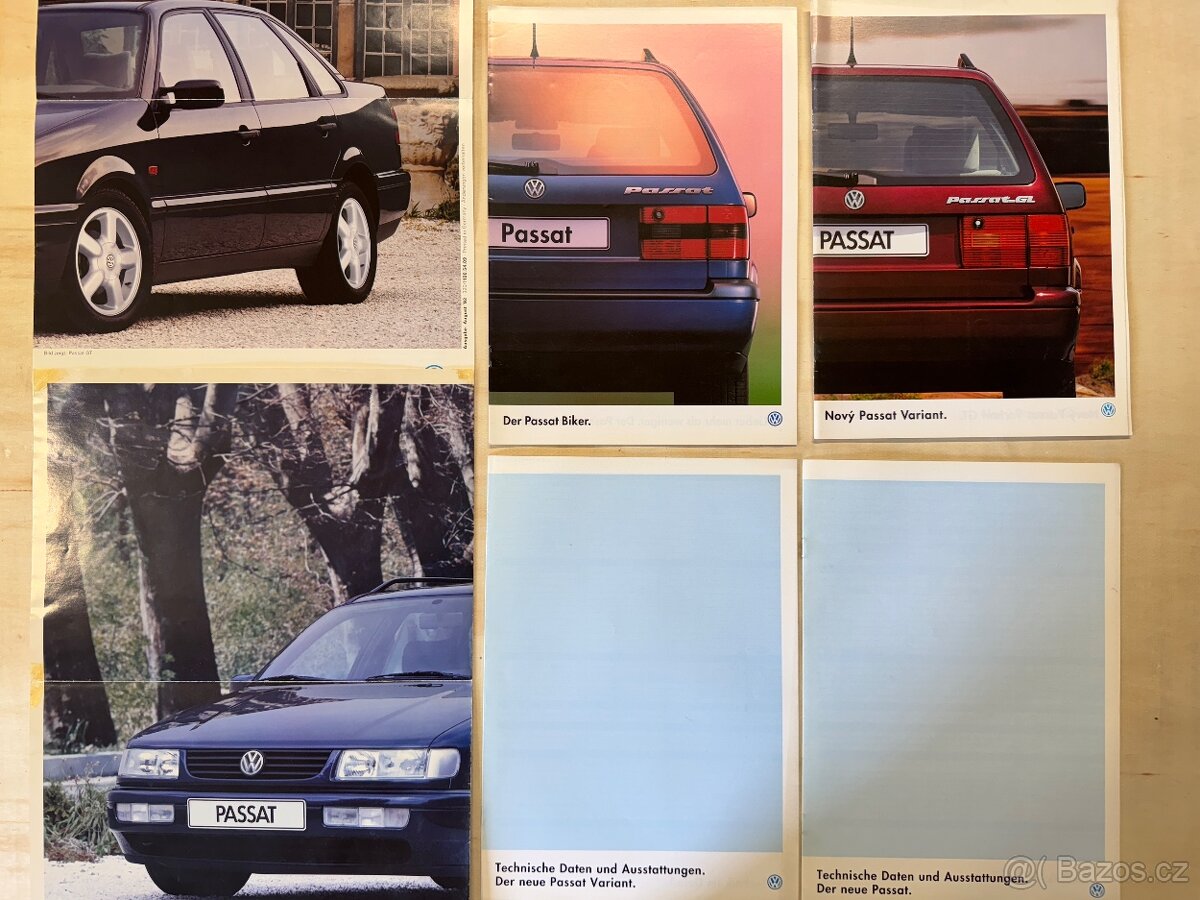 VW Passat prospekty, katalogy, dílenské příručky - 2