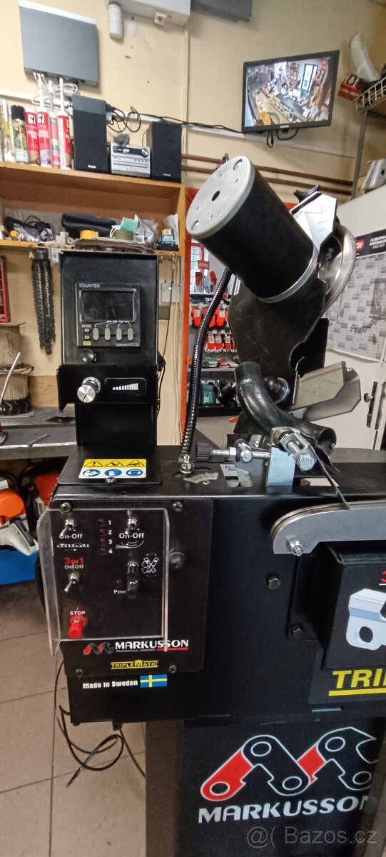 Bruska pilových řetězů Markusson triplematic - 2