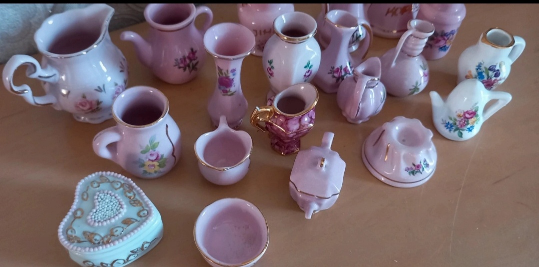 Miniaturky porcelán, keramika - 2