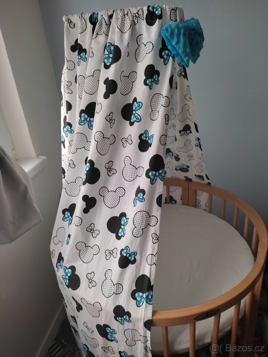 Set do postýlky: nebesa, hnízdečko a zavinovačka - 2