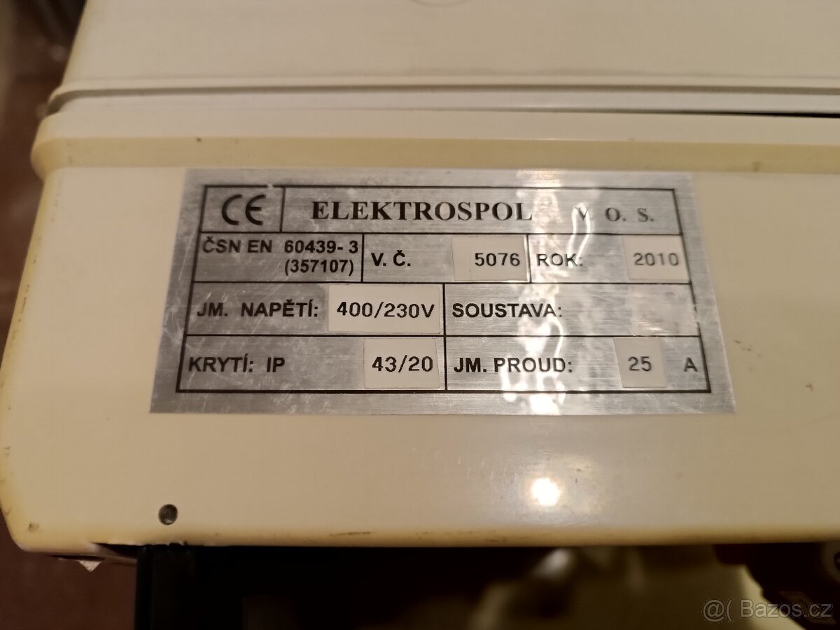 Stavební rozvaděč - 2