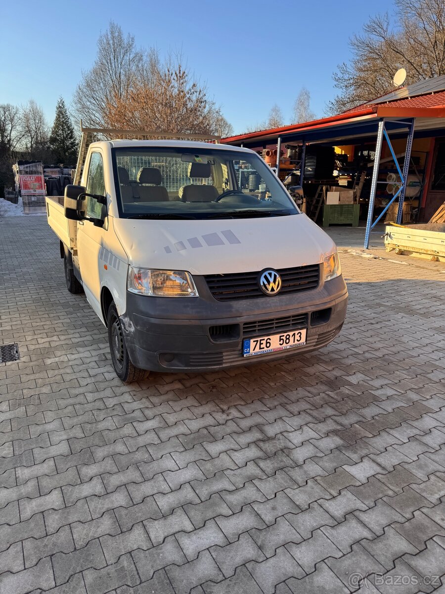 VW Transporter T5 Valník – 1.9 TDI, 63 kW - 2