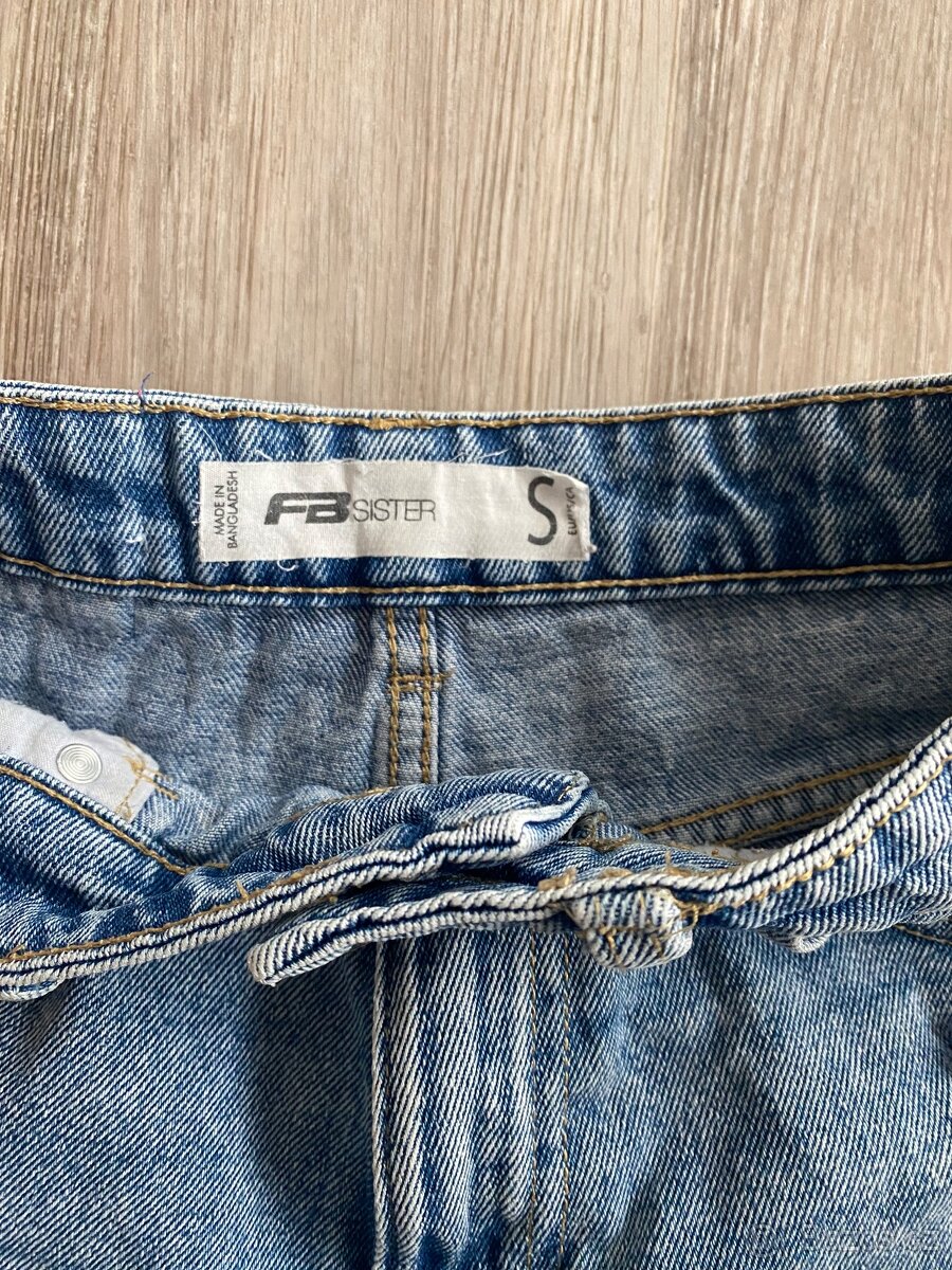 Džínové šortky vel. S - 2