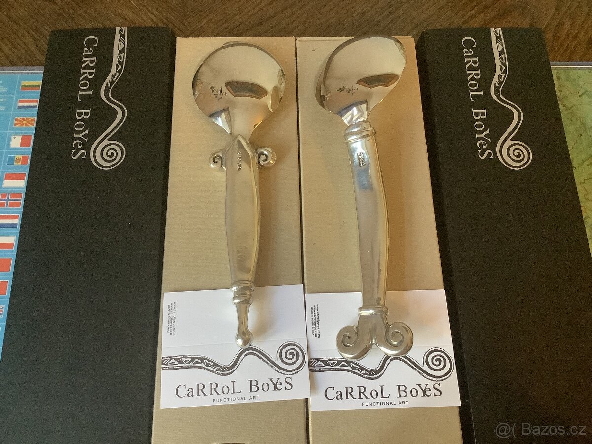 Luxusní serviroací lžice - 2