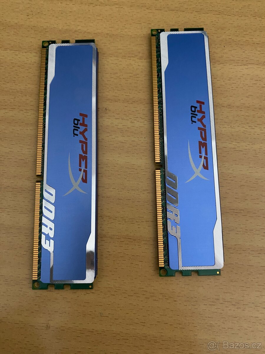 Ddr3 2x4gb 1600 hyper blu - 2