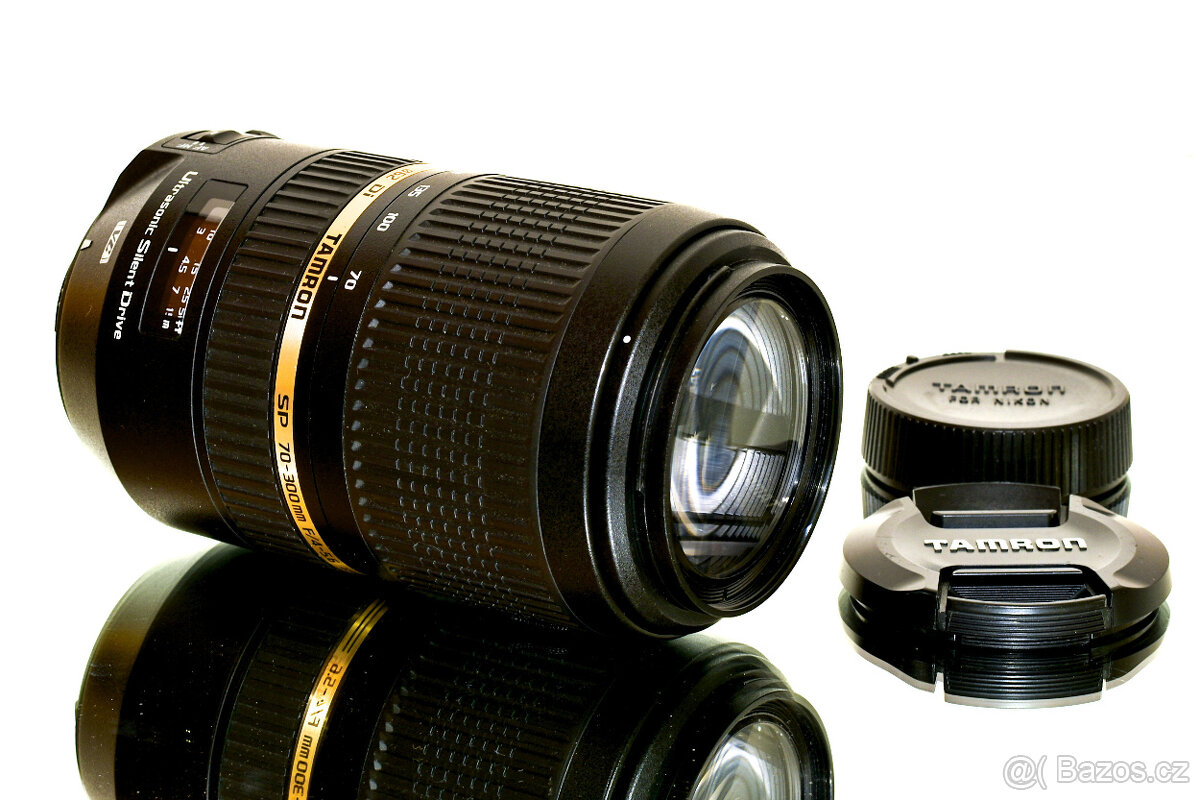 Nikon Tamron SP AF 70-300 DI VC USD + UV filtr TOP STAV - 2