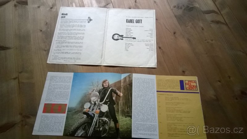 Karel Gott prospekty reklamní - 2