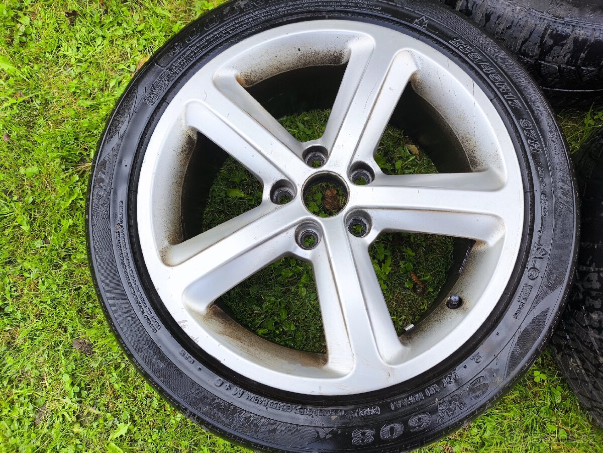 Sada ALU kol/disku 17" 5x112 ET43 Audi, VW, Seat, Škoda,... - 2