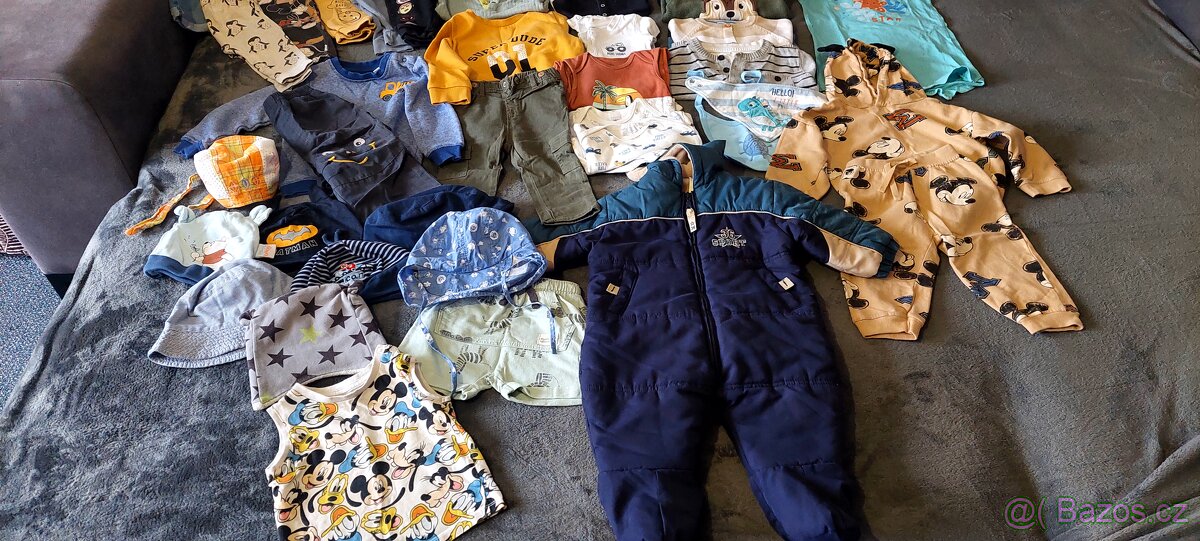 Mix oblečení pro chlapečka,velikost 80 - 2