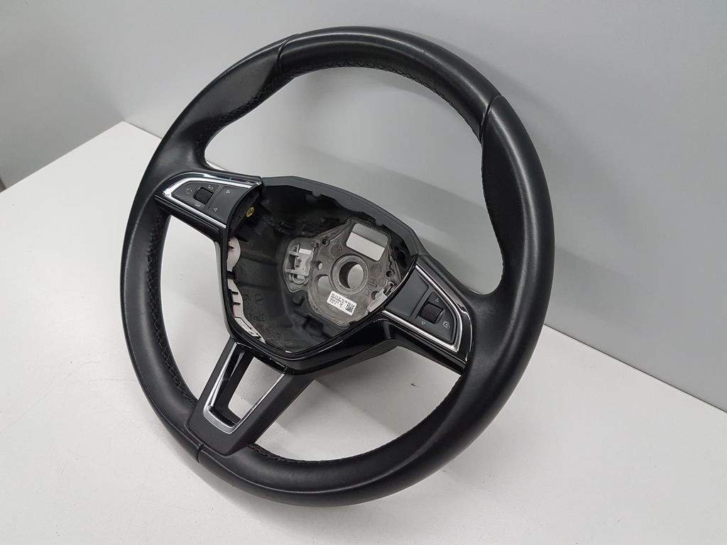 Tříramenný multifunk. volant Fabia III 5E0419091AG TOP stav - 2