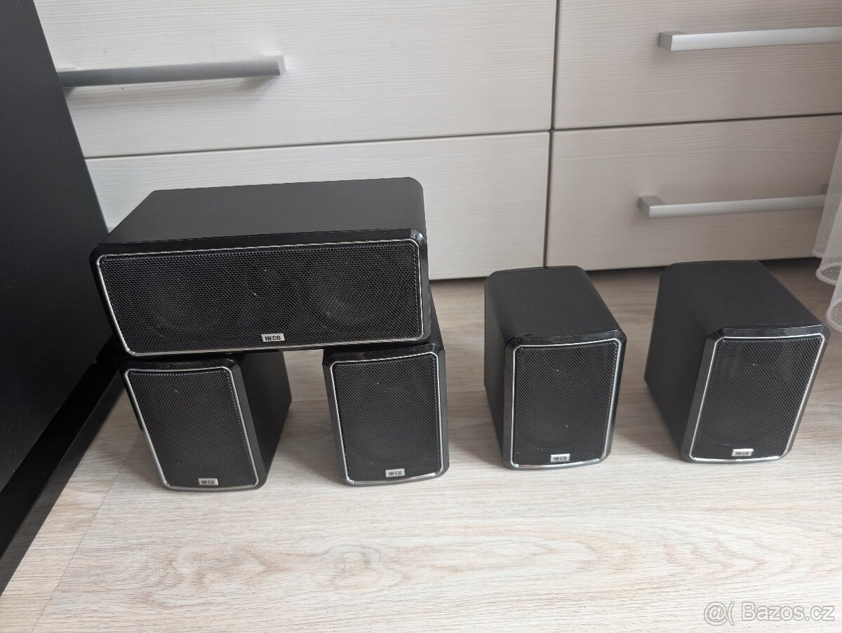 Prodám reproduktory Heco Ambiente 5.1 - 2