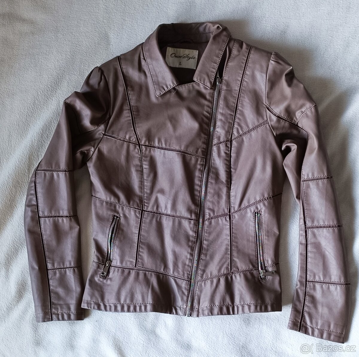 Dámská kožená bundička - 2