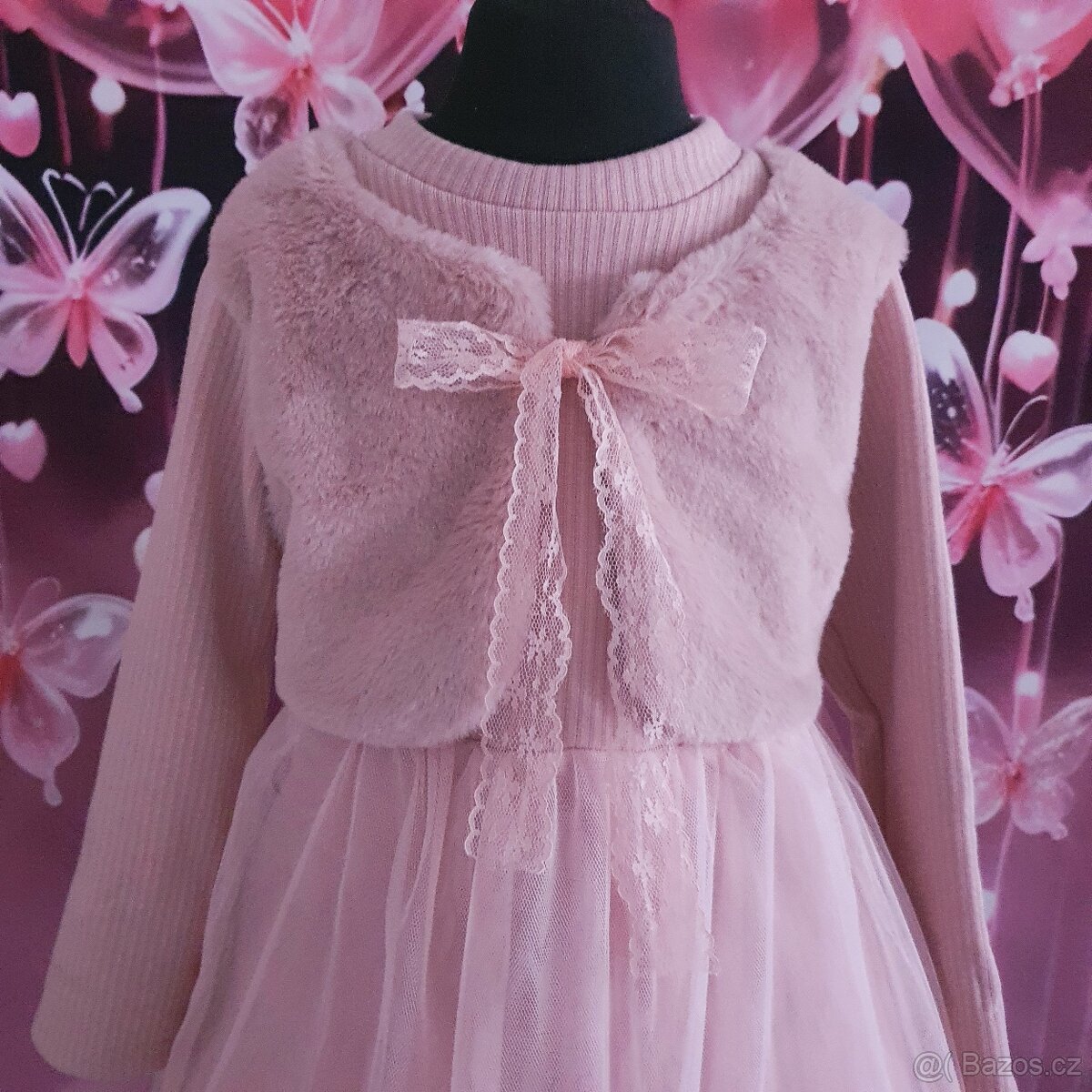 Dívčí šatičky s bolerkem - 2