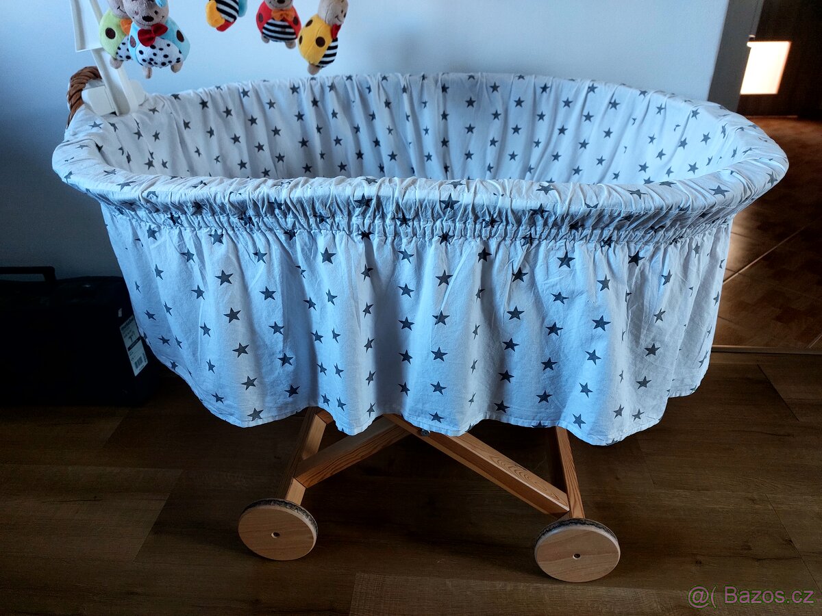 Proutěný koš pro mimčo - 2