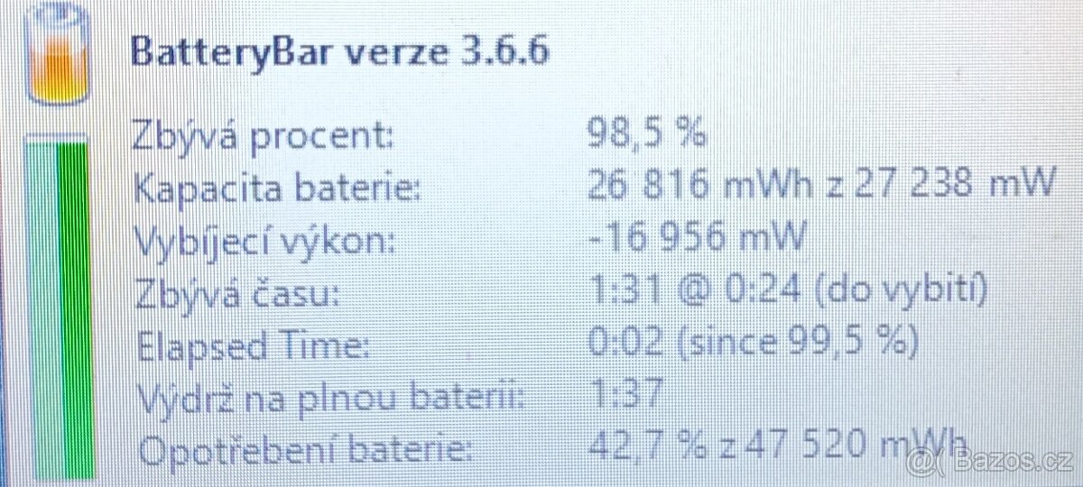 Acer Extensa 5635GZ,WIN 10,HDD 500GB,RAM 8GB,15.4 palců - 2