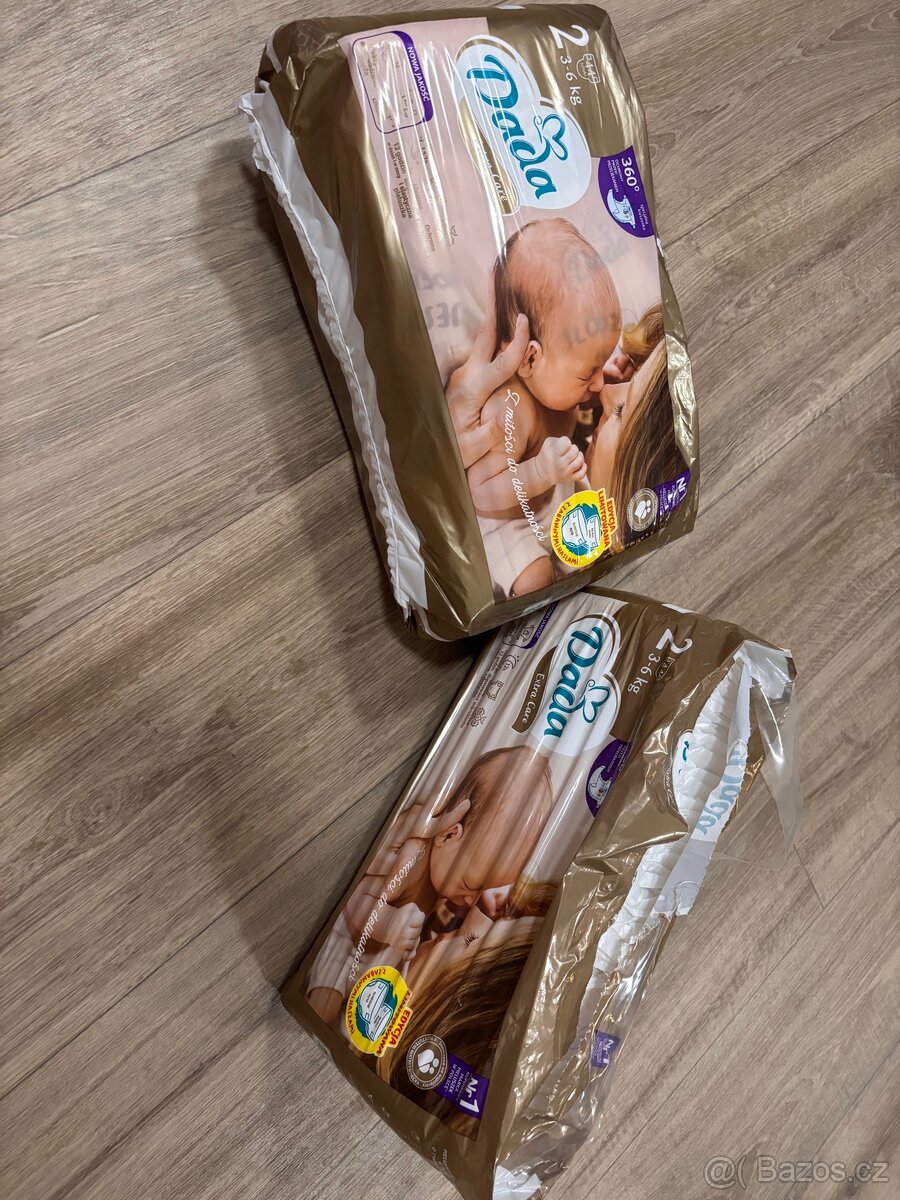 Poporodní potřeby + plínky - 2
