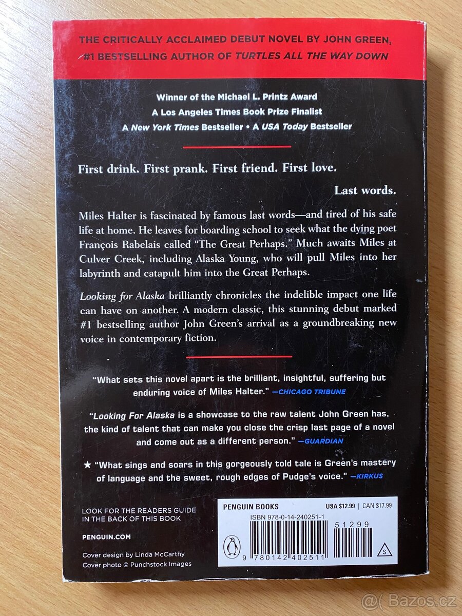 Looking For Alaska Kniha Super Stav - 2