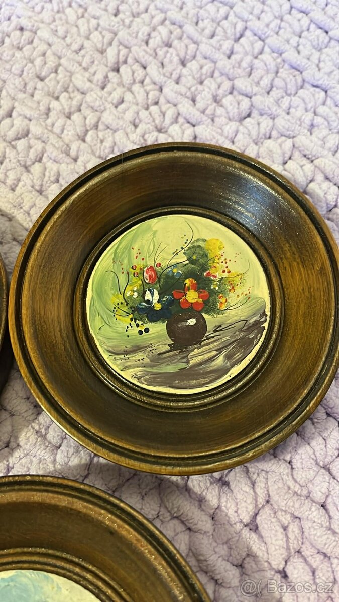 Sada tří malovaných obrázků - 2