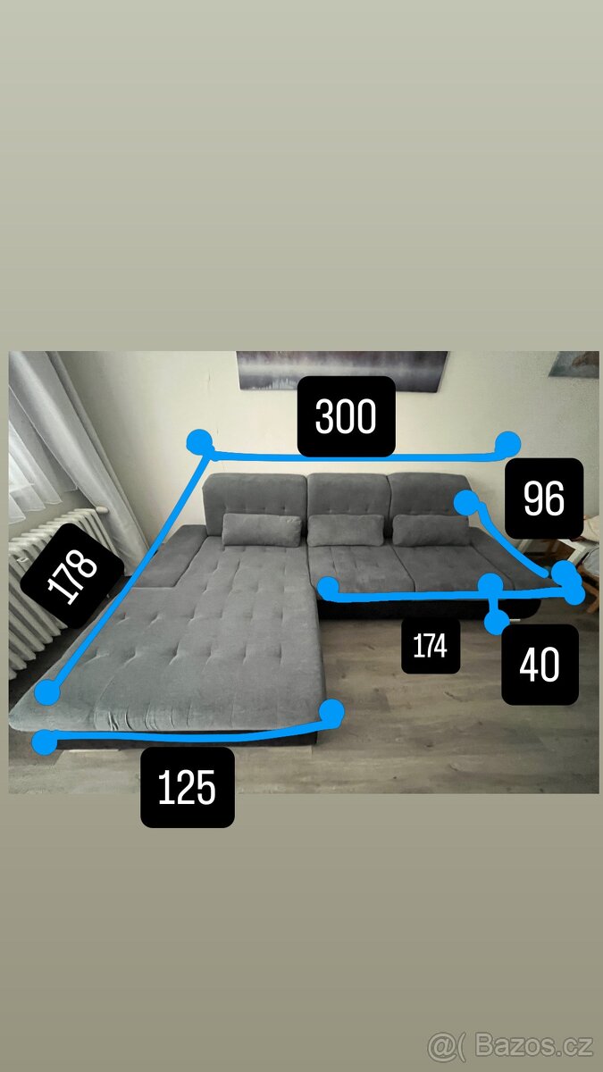 Rozkládací sedačka - 2