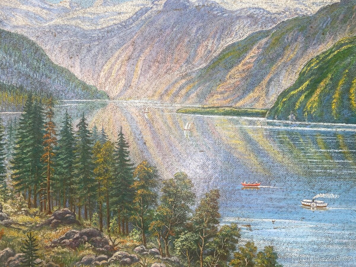 Krásný malovaný obraz - 2