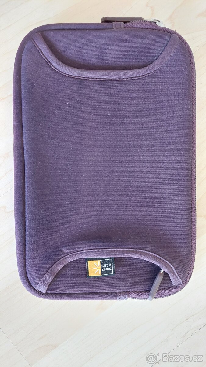 Pouzdro na tablet na zip, vínové barvy s kapsičkou - 2