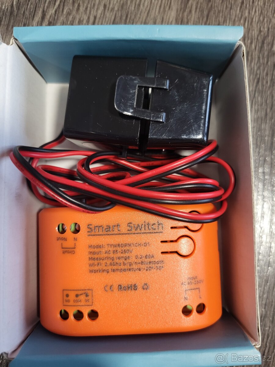 Tuya wifi meric proudovym transformatorem 1CH - 2