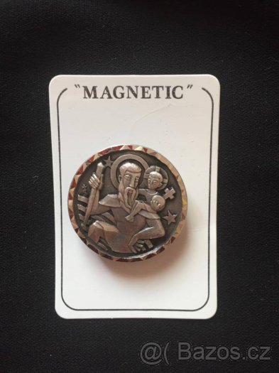 Magnetka Sv. Kryštof do auta - 2