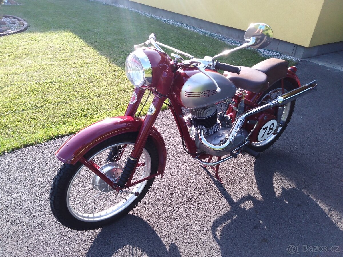 Jawa 250 pérák sixday - 2