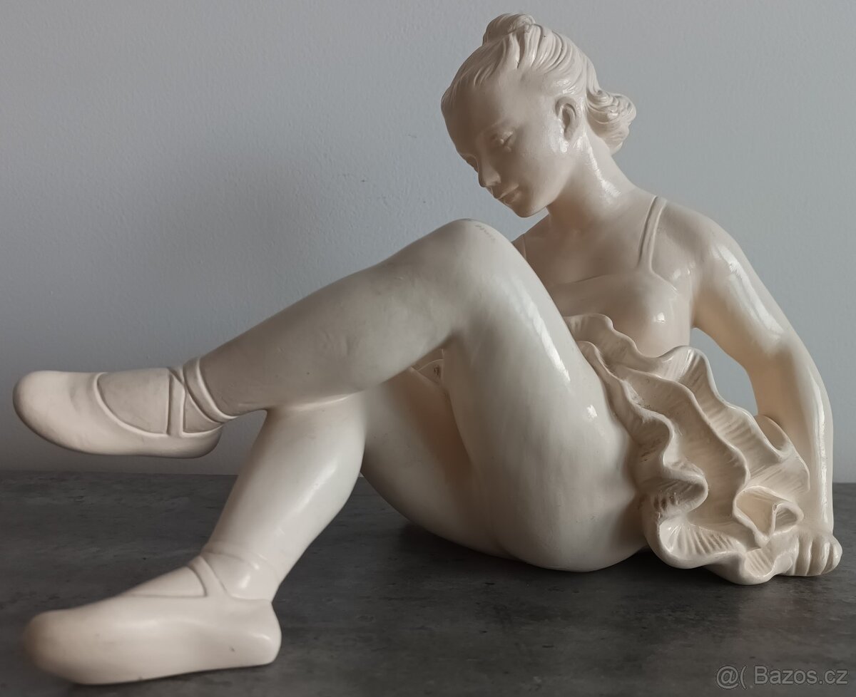 Retro soška Baletka - 2