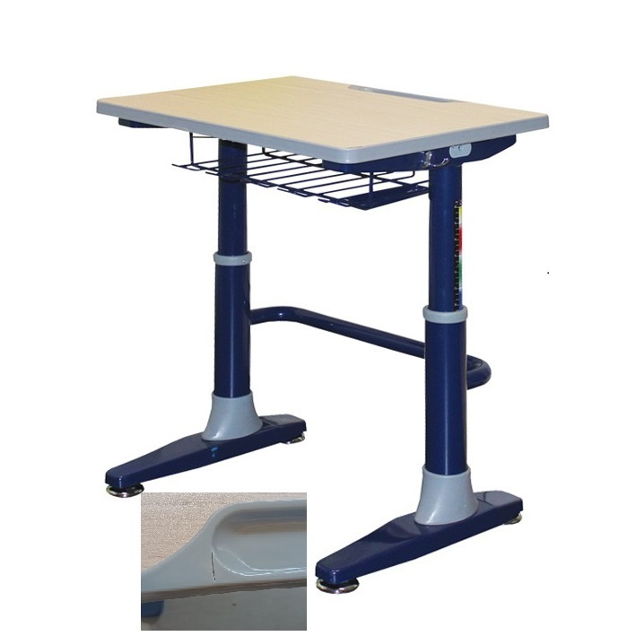 Dětský rostoucí psací stůl tmavě modrý - vada - 2