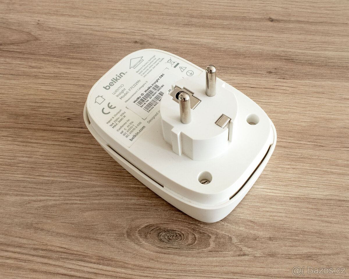 Belkin WeMo Insight Switch, Wifi Zásuvka - 2