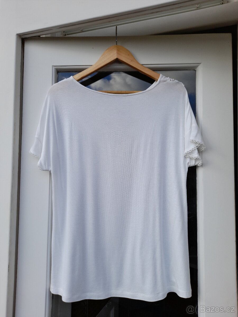 Bílá halenka Lindex (vel. L) - 2