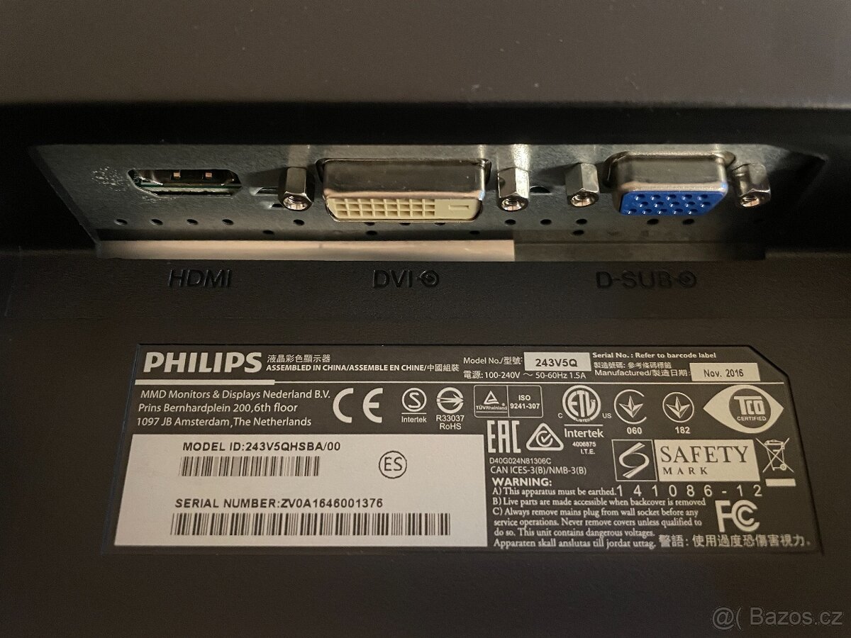 Monitor Philips 243V5Q - 2