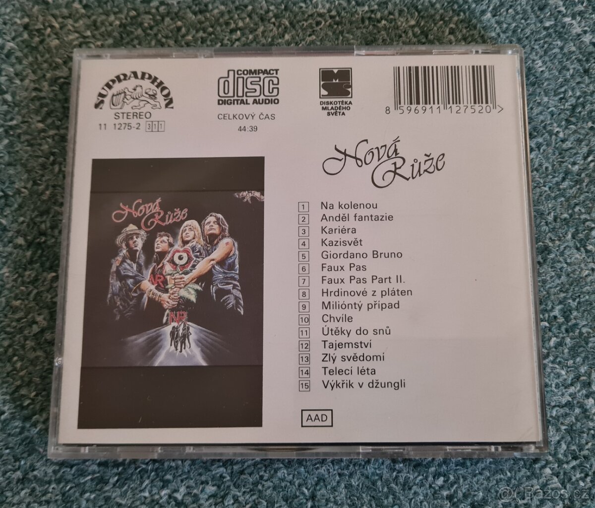 CD - Nová Růže - 1990 Supraphon - 2