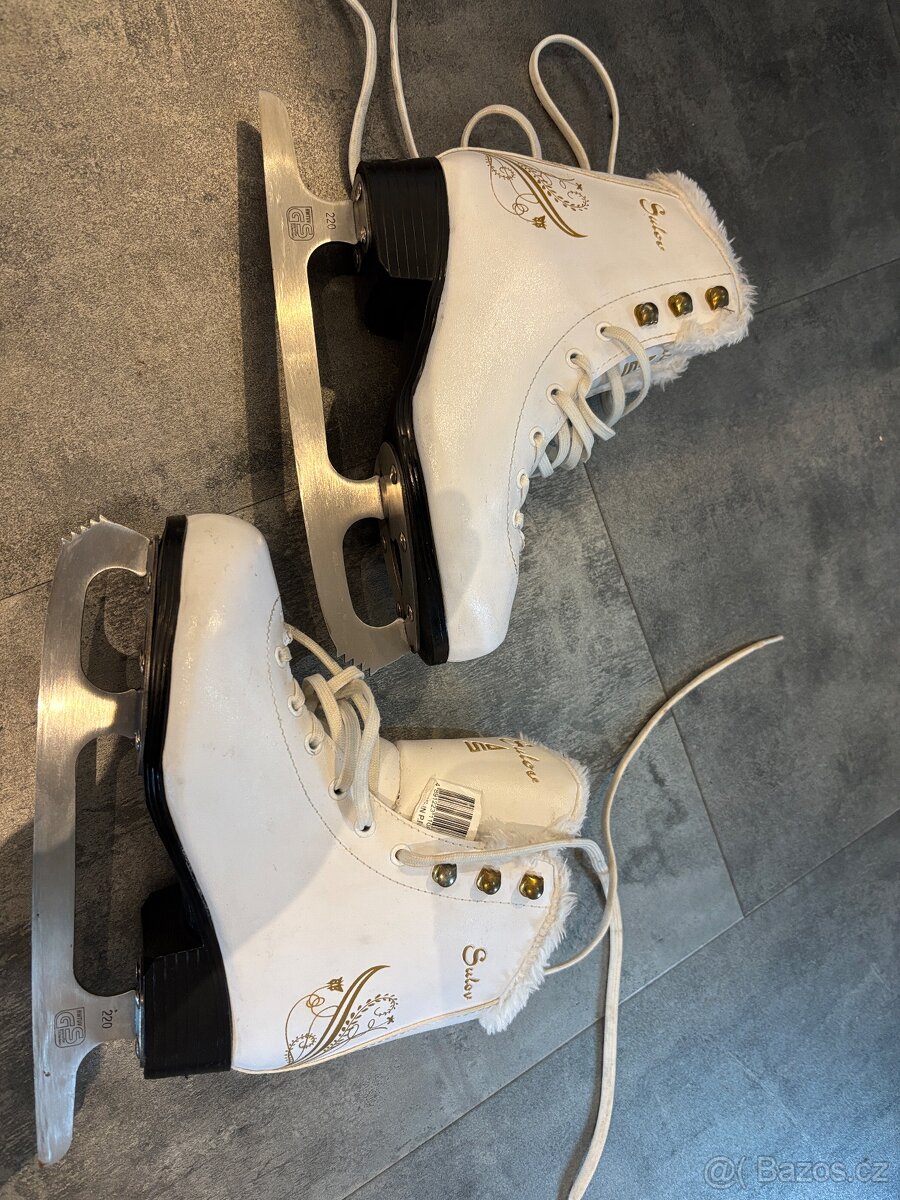 Dívčí brusle Sulov vel. 36 zateplené - 2