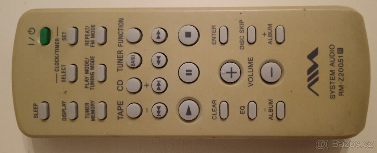 AIWA - dálkový ovladač - 2