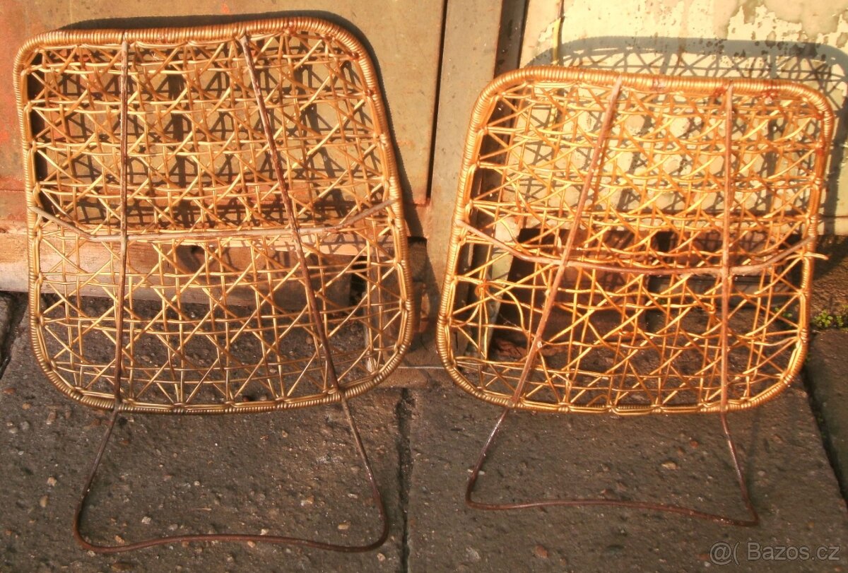 vyplétané opěrky zad - 2