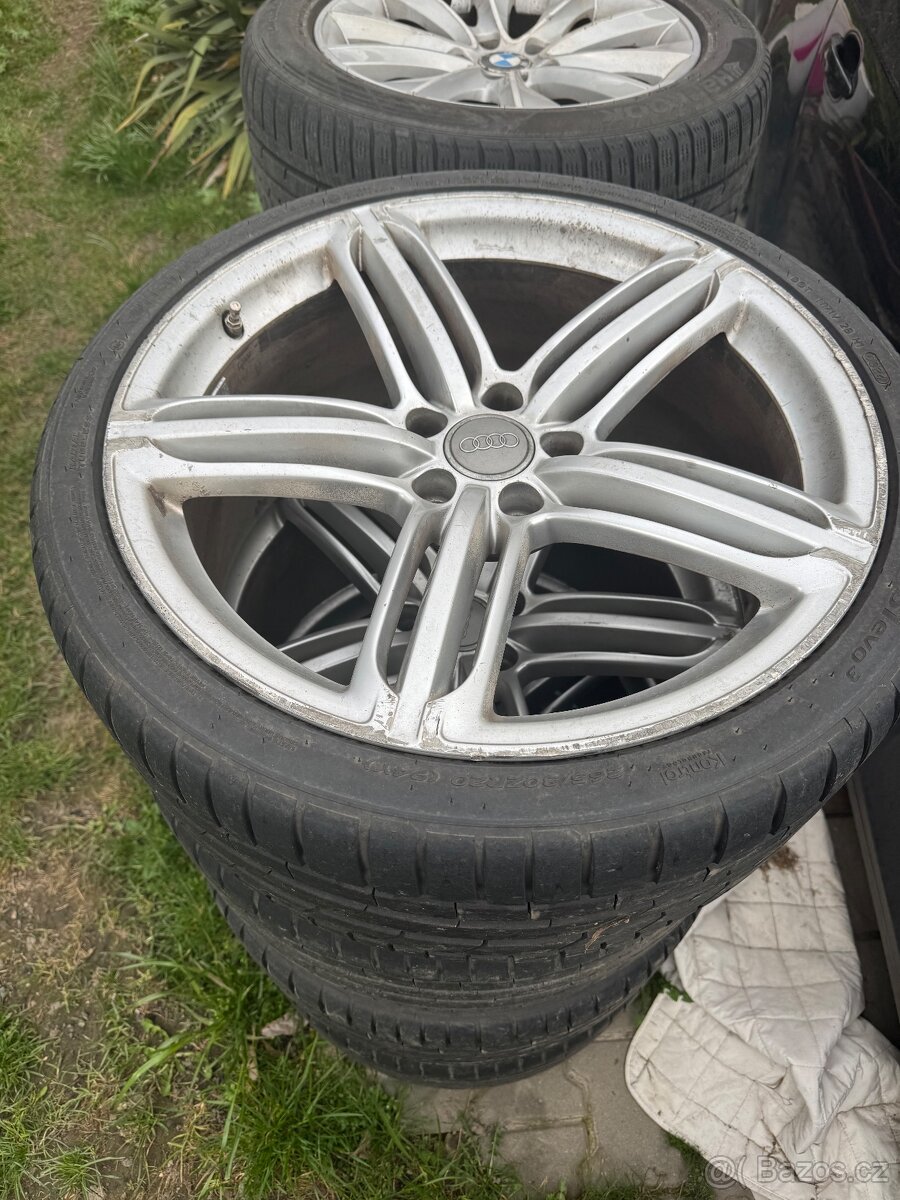 20” kola 5x112 z Audi A6 C6 letní gumy - 2