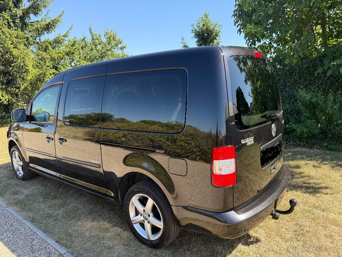 Vw Caddy Maxi 7míst,Navi,alu,tempomat,tažné style - 2