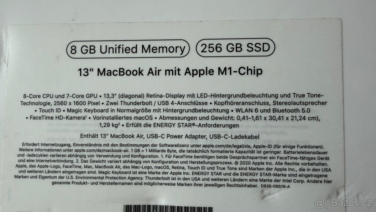 MacBook Air m1 256 gb - 2