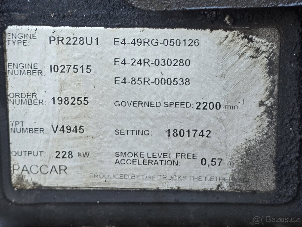 Motor Paccar - 2