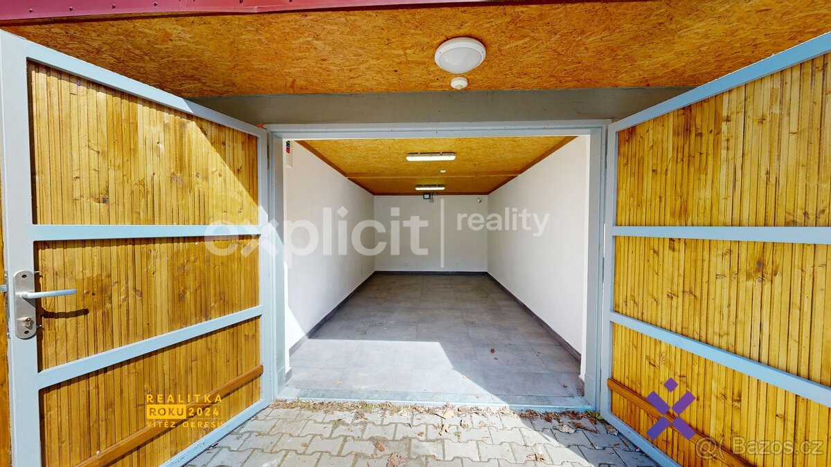Pronájem, Garáž,  14 m2 - Zlín - Příluky, ev.č. 02191 - 2