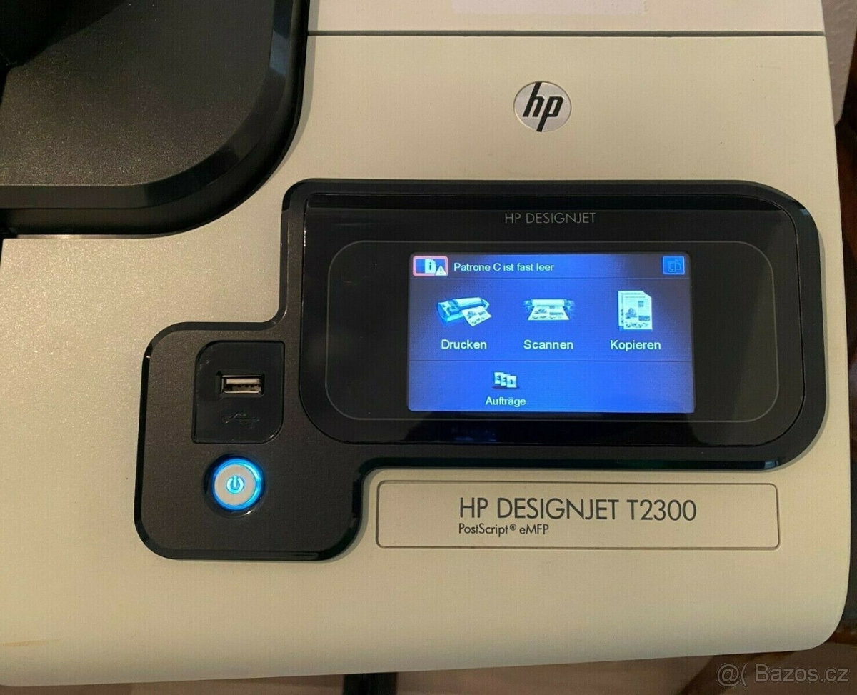 Multifunkční skener HP Designjet T2300 PS 44A0, plotr, PostS - 2