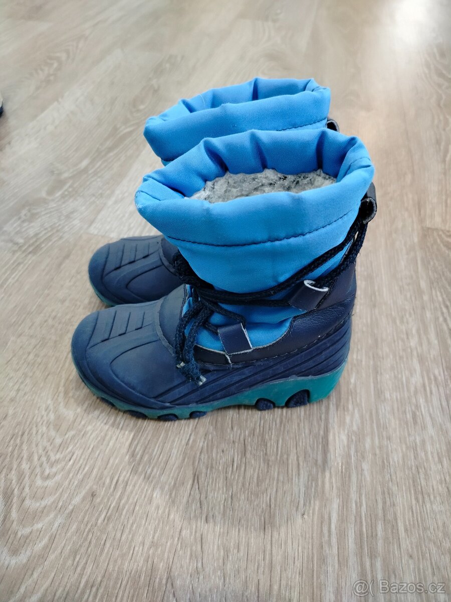 Boty DD step, vel.27, sněhule, holínky s vlozkou - 2